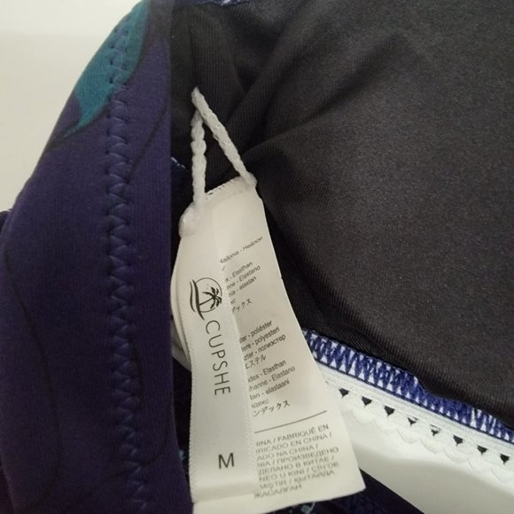 CUPSHE Women's Low Rise Cutout Criss Cross Bikini Swimsuit Set - Picture 11 of 14